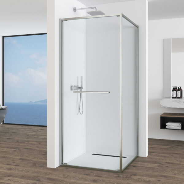 Душевой уголок Black & White S1120-9090N